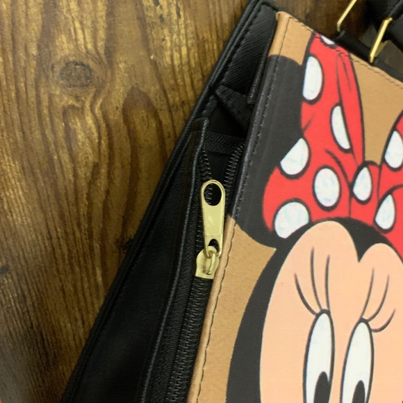 Disney Mickey and Minnie Mouse Large Purse / Tote - Picture 5 of 9